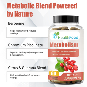 OEM ODM High Quality <b>Metabolism</b> Capsules with L-Arginine Supports Healthy Body Composition <b>Metabolism</b> Capsules - Product Image 4