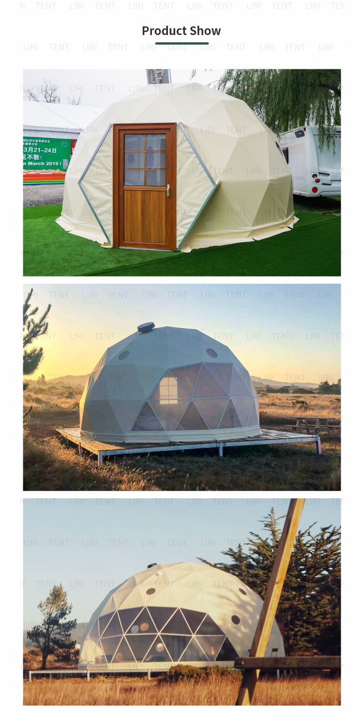 Clear Cover Round Dome Glamping Yoga Gym Tent for Sale Florida