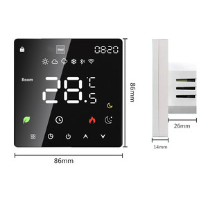 Termostato Inteligente WiFi con Pantalla Táctil K6 para Calentamiento de Agua Eléctrico, Controlador de Temperatura Programable 3A 16A 25A con Control Remoto - Product Image 5