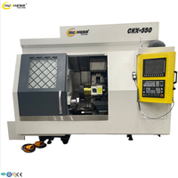 Centre d'usinage composite CNC 4 axes de précision CKD550-750 pour tournage et fraisage d'arbres