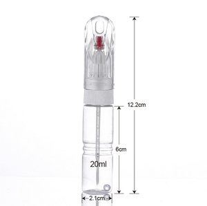 2 in1 trong suốt Chai PET Rỗng Xe reqair Bút Bộ dụng cụ cảm ứng lên sơn chai bút 10ml 20ml với bàn chải mềm - Product Image 2