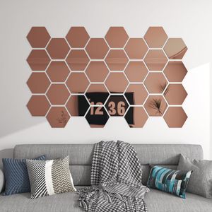 ORON DECO <span class=keywords><strong>Papel</strong></span> Adhesivo Metálico Color Oro Rosa, Rollo de <span class=keywords><strong>Papel</strong></span> de Contacto Autoadhesivo, Película para Ventanas con Efecto <span class=keywords><strong>Espejo</strong></span>, <span class=keywords><strong>Papel</strong></span> Tapiz para Decoración de Cocina - Product Image 5