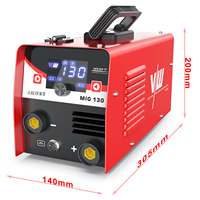 Saldatrice VECTOR Senza Gas TIG MIG MMA, Spedizione Gratuita in Germania, Francia, Italia, Spagna, 3IN1 220V Saldatrici MIG130