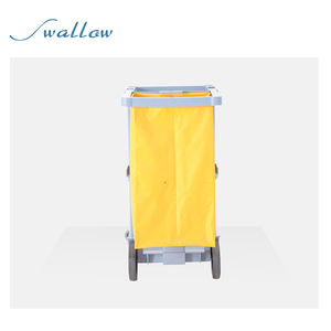 Carro <span class=keywords><strong>de</strong></span> Limpieza Resistente para Conserje, Material Plástico para Uso en Hoteles y Hospitales - Product Image 5