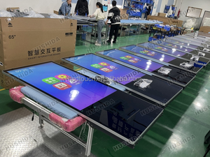 2k 4k LCD tầng thường vụ kỹ thuật số biển Hiển thị màn hình cảm ứng kiosk 43 50 65 inch Totem Máy nghe nhạc quảng cáo kỹ thuật số quảng cáo - Product Image 5