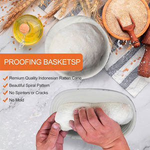 Panier <span class=keywords><strong>à</strong></span> <span class=keywords><strong>pain</strong></span> de fermentation personnalisé ensemble de pâte outils de <span class=keywords><strong>pain</strong></span> rond de cuisson <span class=keywords><strong>à</strong></span> domicile ensemble de paniers d'épreuvage de <span class=keywords><strong>pain</strong></span> avec couvercle en lin - Product Image 6