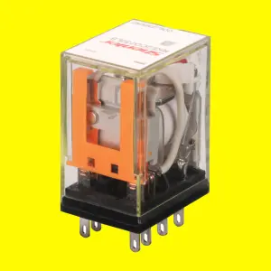 Shenler RKE2CO730LS electromagnetic relay 2 pole 7A 230VAC sealed power relay LED transparent lighting x051 suppliers