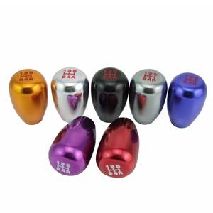 カスタムユニバーサルクリスタルギアシフトノブアルミニウム手動シフトヘッドアダプター - Product Image 1