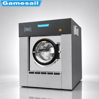 Laveuse industrielle à vapeur intelligente avec écran LCD, chargement frontal, pour le nettoyage de nouveaux matériaux textiles et l'équipement de blanchisserie d'uniformes d'hôtel