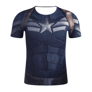 T-shirt unisexe imprimé durable, logo de super-héros 4, symbole de l'infini, métal 3D, vêtements de mode <span class=keywords><strong>Marvel</strong></span>, <span class=keywords><strong>Venom</strong></span> - Product Image 2