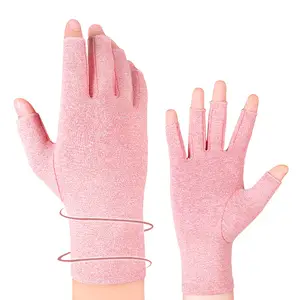関節炎手袋圧迫手袋女性と男性は毎日の仕事のための関節リウマチRSI手根管ハンドグローブから痛みを和らげます