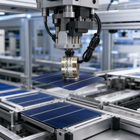 Haotewei TECH-2520-24F DC24V Robot de soudage de cellules photovoltaïques avec électroaimant, dispositif de manipulation arrière et fonction de transport