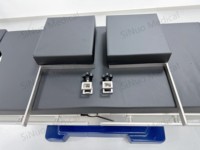 Repose-genoux en acier inoxydable 304 pour table d'opération, fixation latérale sur rail, accessoire de positionnement chirurgical