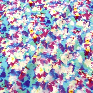 Stok lot hiçbir adedi örme yumuşak baskılı kumaş 4 yönlü streç dijital baskı 90 naylon 10 spandex kumaş mayo için - Product Image 4