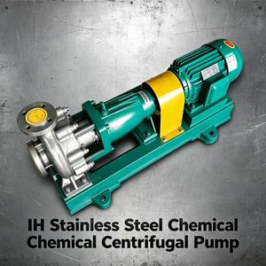 Bomba Centrífuga Química de Acero Inoxidable Marca Zhongsheng, Tipo IH100-65-250, 37KW, para la Industria Química - Product Image 1