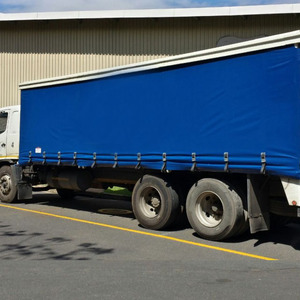 Telo in PVC Impermeabile Blu da 550g 600gsm 18oz <span class=keywords><strong>Tessuto</strong></span> Rivestito in Plastica per Coperture di Camion in Rotoli - Product Image 3