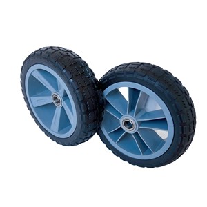 Roues Cheng Jin 10 pouces avec pneus pleins 10x3.50-7 en mousse PU pour chariot de jardin, remorque de yacht - Product Image 2