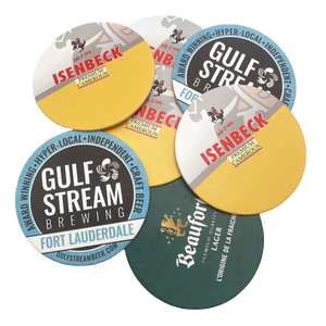 Strength Factory Custom Absorbent Drink Beer Paper Coasters Cardboard Posa Vasos