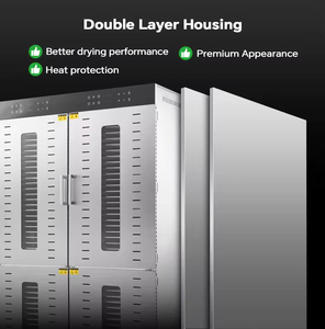Automatic Industrial Food Drying Machine Multi Trays Electric <b>Fruit</b> Dehydrator for Herbs Vegetables Fish Processing - Product Image 2
