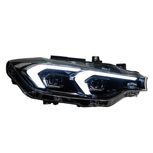 Lámpara de cabeza de estilo de coche para BMW F30 lente de proyector de faro 2013-2018 F31 <span class=keywords><strong>318i</strong></span> 320i 325i faro LED Drl accesorios Automotrices - Product Image 6