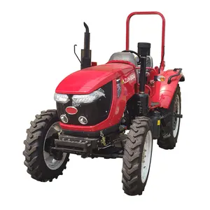 Neue 4WD 80 PS 804 Heavy Duty Farm Rad traktoren mit AC Kabine Frontlader zum Verkauf Made in China