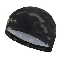 Casquette d'équitation en soie de glace camouflage pour hommes doublure de casque de protection solaire d'été pour motos respirant coupe-vent pour les sports de plein air