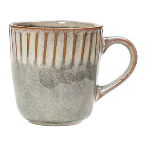 Wholesale Chinese Supplier Japanese Style Embossed Retro Ceramic Stoneware Coffee Mugs Eco-friendly Dishwasher & Microwave Safe - Product Image 5