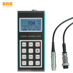 Testeur d'épaisseur de revêtement magnétique et à courants de Foucault BRK: Sonde F1 à 90 ° sur acier pour la mesure de couche non ferreuse et anti-corrosion - Product Image 2