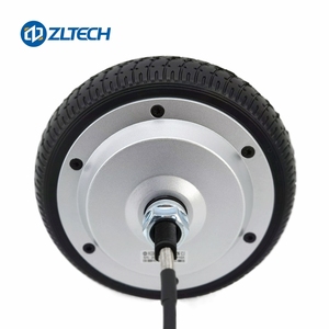 ZLTECH CE <span class=keywords><strong>ROHS</strong></span> 6.5Inch 24V 36V 48V 250W 8N. M 150Kg Tải Bánh Xe Điện Không Chổi Than DC Encoder Hub Động Cơ <span class=keywords><strong>Servo</strong></span> Cho Robot Di Động - Product Image 2