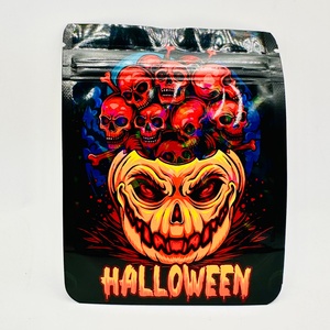 Bolsa de Mylar Personalizada al por Mayor, Reutilizable, a Prueba de Olores, de 7g, 1 Lb, 3.5g, para Almacenamiento de Alimentos, Forma Irregular, Corte Especial - Product Image 1