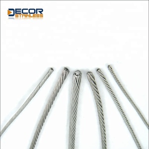 Câble en acier inoxydable AISI 304 316, fil métallique, câble, galvanisé, fabricant en Chine, finition polie, emballage personnalisable - Product Image 3