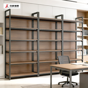 지우션 다용도 서점 선반 내구성 맞춤형 도매 전시 시장 목재 선반 - Product Image 1