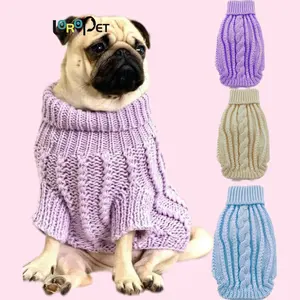 Good Quality Pet Dog Warm Knit Sweater Clothes Sweaters For Pet