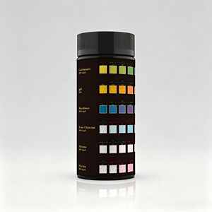 100 bandelettes <span class=keywords><strong>de</strong></span> test <span class=keywords><strong>d</strong></span>'aquarium 6-en-1 par bouteille pour eau douce et eau salée, kit <span class=keywords><strong>de</strong></span> test <span class=keywords><strong>d</strong></span>'eau pour aquarium, OEM disponible - Product Image 5