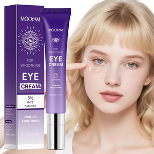 Crema Contorno de Ojos OEM 5% <span class=keywords><strong>Mate</strong></span> con Cafeína, Retinol y Ácido Hialurónico para Ojeras y Bolsas, MOOYAM 20g, Crema de Ojos con Colágeno - Product Image 1