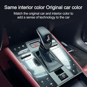 Pomo de Palanca de Cambios para Auto, Accesorios Interiores para Auto, Modificación Iluminada para Porsche Macan 2014-2021, Mejora del Interior del Auto - Product Image 3