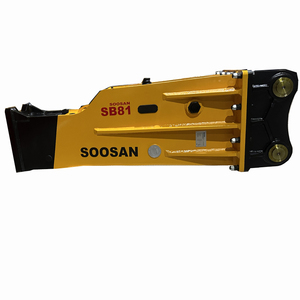 Máy cắt thủy lực sb81 loại hộp với nhãn dán màu xanh thích hợp cho máy xúc hạng nặng với 18-26 tấn để phá hủy và xây dựng - Product Image 6