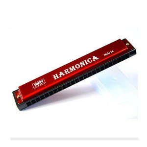Instrument de musique à vent personnalisé à un <span class=keywords><strong>prix</strong></span> bon marché 24 trous <span class=keywords><strong>Harmonica</strong></span> <span class=keywords><strong>chromatique</strong></span> en métal pour enfants - Product Image 2