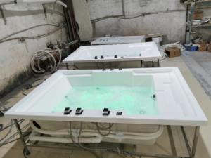 BaiYao idromassaggio incorporato Spa 2 persona Jacuzzier acrilico interno Spa Jakuzzi vasca da bagno per la <span class=keywords><strong>vendita</strong></span> - Product Image 3