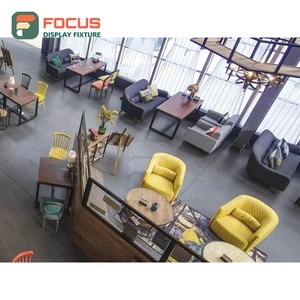 ชั้นวางสินค้ากาแฟแบบทนทาน ลายไม้ ชั้นวางแบบเปิด เหมาะสำหรับร้านกาแฟ - Product Image 6