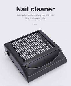 100W Plastic Nail Dust Collector Acrylic Nails Reusable Filter Low Noise Professional Vacuum Extractor GZ RTS Bulk <b>Mixed</b> Order - Product Image 3