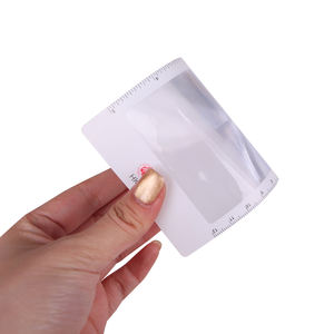 तेजी से शिपिंग टिकाऊ लचीला pvc क्रेडिट कार्ड आकार चुंबक 3x आवर्धक कार्ड - Product Image 5