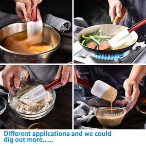 ชุดไม้<span class=keywords><strong>พาย</strong></span><span class=keywords><strong>ซิ</strong></span><span class=keywords><strong>ลิ</strong></span><span class=keywords><strong>โคน</strong></span>สำหรับทำอาหารพลาสติกยางทนความร้อนเครื่องมือสำหรับอบแป้งขนมปังแบบยาว - Product Image 3