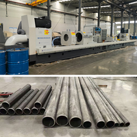 Machine de dégrossissage et de brunissage à rouleaux CNC combinée, nouvelle conception, pour le traitement de précision des cylindres hydrauliques