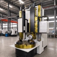 Tour vertical CNC, tour vertical pour métaux, machine de tournage CNC