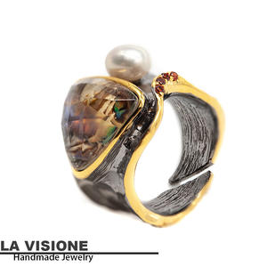 Boucles d'oreilles pendantes pour enfants en argent Tai faites à la main, tendance, avec améthyste et perles de coquille d'ormeau de haute qualité, directement de l'usine exportatrice - Product Image 5