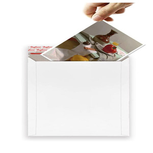 Không uốn cong Tạp Chí, tranh vẽ, hình ảnh đóng gói bưu phẩm cứng nhắc tái sử dụng tùy chỉnh các tông vận chuyển phong bì với tự con dấu - Product Image 5