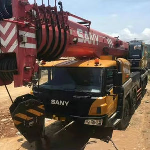 Grúa Móvil Usada Sany de 100 Toneladas, Sistema Hidráulico Original en Buen Estado de Funcionamiento para Construcción - Product Image 1