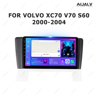 Panneau d'autoradio pour Volvo Android Radio Fascia Frame Fit for Volvo XC70 V70 S60 Stereo Panel DVD GPS Car Accessories