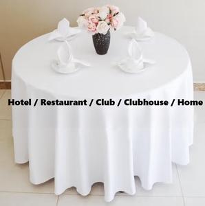 <span class=keywords><strong>Tovaglia</strong></span> all'ingrosso-<span class=keywords><strong>tovaglia</strong></span> di puro <span class=keywords><strong>cotone</strong></span>-<span class=keywords><strong>tovaglia</strong></span> di <span class=keywords><strong>cotone</strong></span> 100%-rotondo bianco-per alberghi - Product Image 2